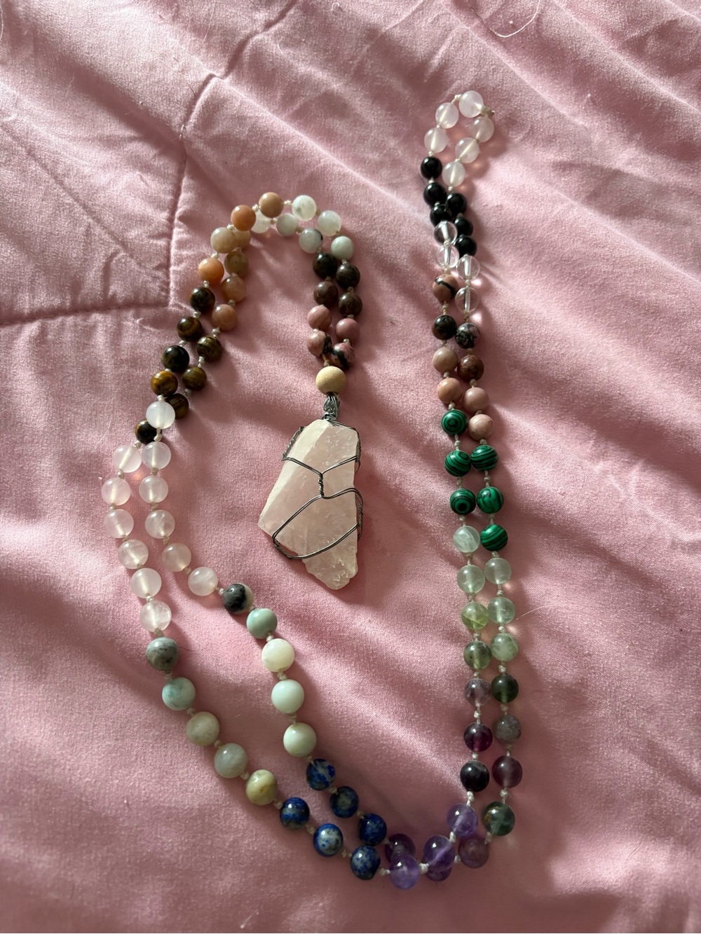 Custom Multi-Crystal Mala